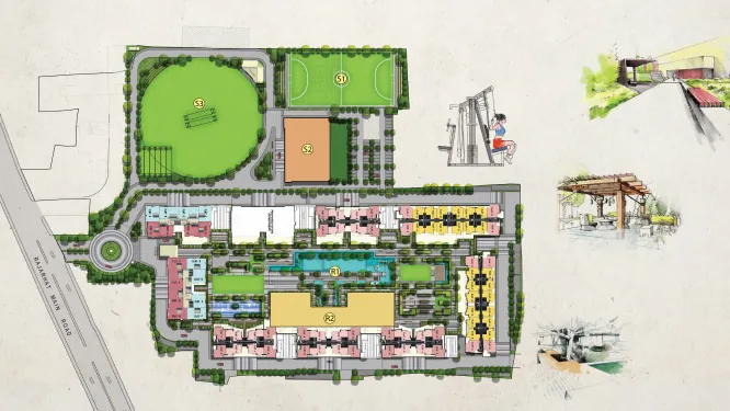 Hero Homes Vrindavan Master Plan